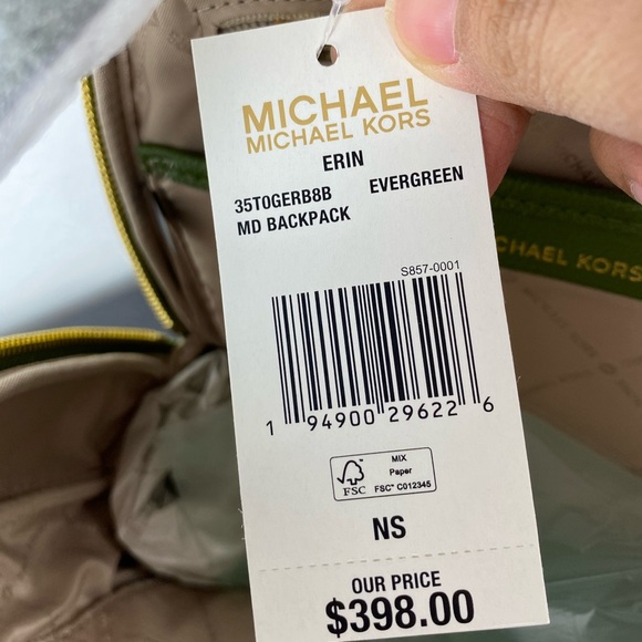 Michael Kors Erin Medium Backpack - Picture 9 of 11